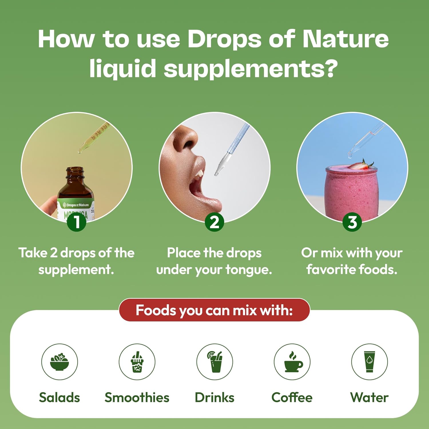 Moringa Liquid Supplement