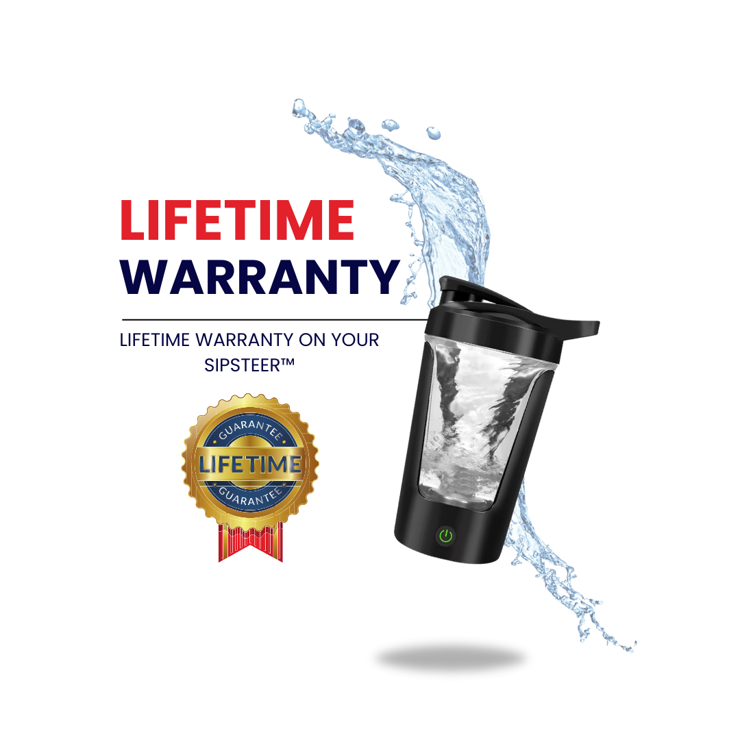 Sipsteer™ Lifetime Warranty